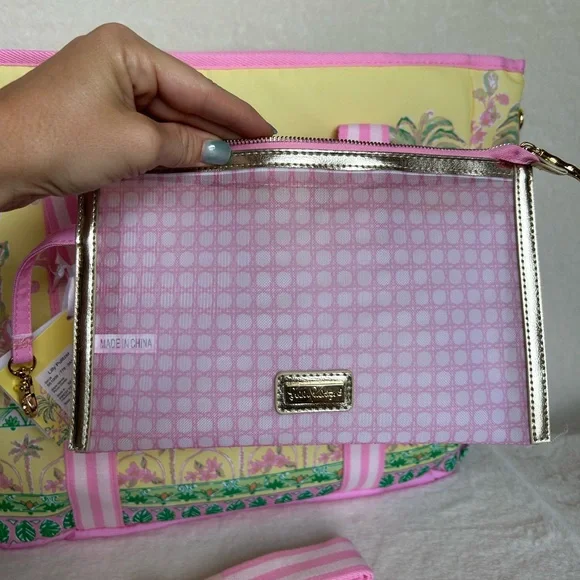 Lily Pulitzer Insulated Cooler Picnic Beach Bag NWT - Picture 3 of 11